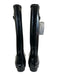 Hunter Shoe Size 6 Black Rubber Glossy Buckle Knee High Boots Black / 6