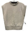 Agolde Size S Gray & Beige Cotton Blend Fleece Heathered Oversized Sweatshirt Gray & Beige / S