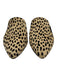 Jenni Kayne Shoe Size 38 Tan & black Leather Pony Hair Cheetah Print Mule Flats Tan & black / 38
