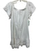 Rebecca Taylor Size 6 White Cotton Short Sleeve Off Shoulder Elastic Top Dress White / 6