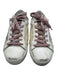 Golden Goose Shoe Size 40 White, Beige & Red Leather & Textile Low Top Sneakers White, Beige & Red / 40