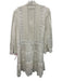 Alice + Olivia Size 12 White Cotton Long Sleeve Buttons Lace Detail Dress White / 12