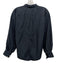 Ann Mashburn Size M Black Cotton Long Balloon Sleeve 1/2 Button Poplin Shirt Top Black / M