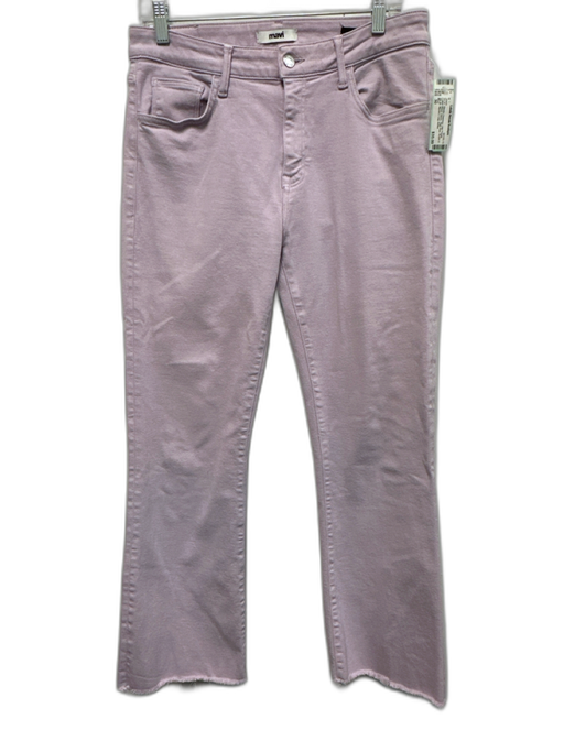 Mavi Size 30 Lilac Purple Cotton Blend Denim High Rise Button & Zip Fly Jeans Lilac Purple / 30