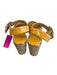 Donald Pliner Shoe Size 9 1/2 Mustard Yellow Manmade Material Ankle Strap Shoes Mustard Yellow / 9 1/2