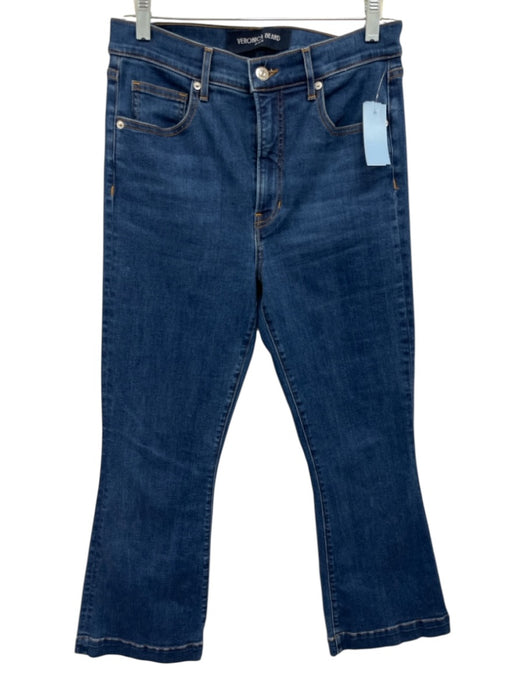 Veronica Beard Jeans Size 30 Medium Wash Cotton Zip Fly High Rise Jeans Medium Wash / 30
