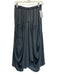 Tempo Paris Size L Black Cotton Elastic Waist Front Pockets Skirt Black / L