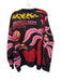 Farm Rio Size M Black & Multi Acrylic Blend Long Sleeve Cardigan Sweater Black & Multi / M