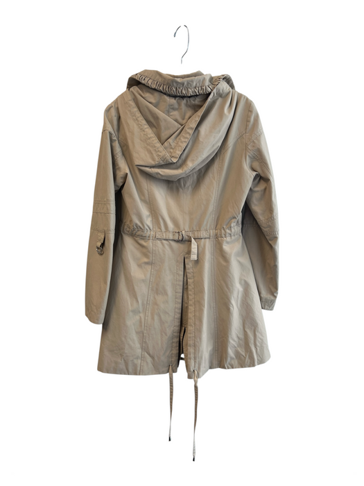 Laundry Size Medium Tan Cotton Blend Front Zip Silver Hardware Jacket Tan / Medium