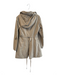 Laundry Size Medium Tan Cotton Blend Front Zip Silver Hardware Jacket Tan / Medium