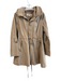 Laundry Size Medium Tan Cotton Blend Front Zip Silver Hardware Jacket Tan / Medium
