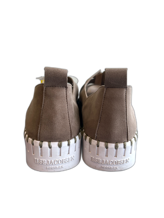 Ilse Jacobsen Shoe Size 41 Brown Synthetic Upper Laser Cut Open Toe Shoes Brown / 41
