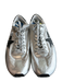 Golden Goose Shoe Size 41 Silver & Black Leather & Nylon Almond Toe Shoes Silver & Black / 41