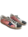 Golden Goose Shoe Size 41 White, Red, Blue & Gray Leather & Suede Leather Shoes White, Red, Blue & Gray / 41