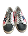 Golden Goose Shoe Size 41 White, Red, Blue & Gray Leather & Suede Leather Shoes White, Red, Blue & Gray / 41
