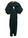 English Factory Size S Forest Green Polyester Seersucker Button Down Midi Dress Forest Green / S
