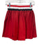 Emily McCarthy Size S Red, White, Black Polyester Elastic Waist Stripe Skirt Red, White, Black / S