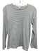 Lake Size S Green & White Pima Cotton Stripe Elastic Waist Long Sleeve Pant Set Green & White / S