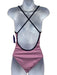 Caroline Constas Size S Purple & Navy Polyester Spaghetti Strap swimwear Purple & Navy / S