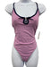Caroline Constas Size S Purple & Navy Polyester Spaghetti Strap swimwear Purple & Navy / S