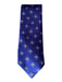 Brioni Purple & Black Silk All Over Print Men's Tie Purple & Black