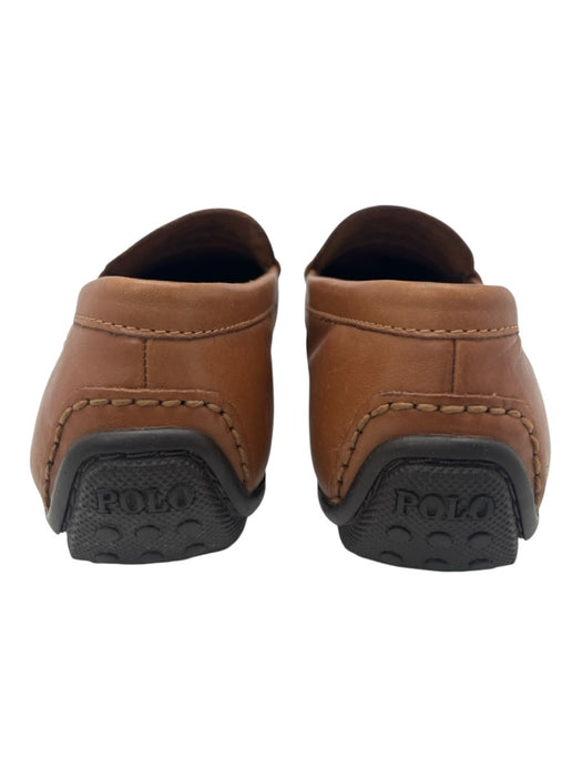 Polo Shoe Size 9 Like New Brown Leather Solid Driver Dress Men's Shoes Brown / 9