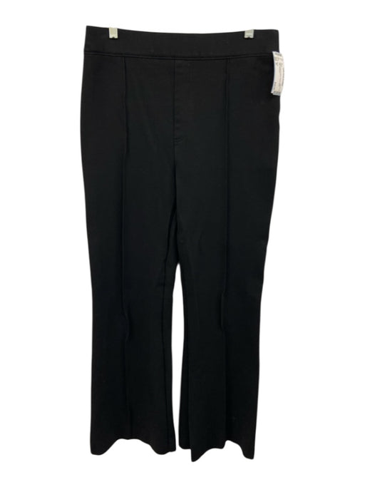 Spanx Size XL Black Rayon & Nylon Elastic Waist Flare Pants Black / XL