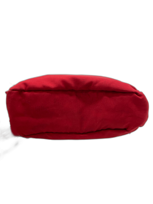 Prada Red Nylon Zip Close Crossbody Bag Red / S