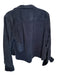 LL Bean Size M Indigo Corduroy Raw Hem Button Up Collar front pocket Jacket Indigo / M