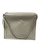 Bottega Veneta Cream Leather Magnetic Closure Shoulder Strap Bag Cream / S