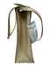 Bottega Veneta Cream Leather Magnetic Closure Shoulder Strap Bag Cream / S