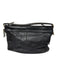 Burberry Dark Brown Leather Zip Close Gold Tone Hardware Messenger Bag Dark Brown
