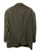 Giorgio Armani Gray Wool Blend Micro Double Breasted Men's Suit Gray / 44