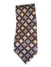 Barney's Red & Beige Silk Square Men's Ties Red & Beige