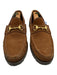 Gucci Shoe Size 9 Brown Suede Stacked Heel Loafer Baby Doll Men's Shoes Brown / 9