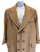 Ralph Lauren Size 14 Tan Brown Camel Hair Double Breasted Button Front Coat Tan Brown / 14