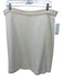 St. John Collection Size 12 Cream White Wool Blend Elastic Waistband Knit Skirt Cream White / 12