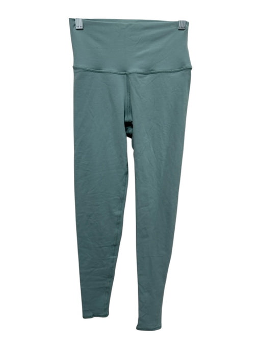 Alo Size XS Light Green Nylon Full Length Athletic Leggings Light Green / XS