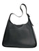 Tory Burch Black Leather Shoulder Bag Magnetic Close Bag Black / S/M