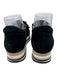 Softwaves Shoe Size 40 Black & Multi Suede Buckles Platform Perforated Shoes Black & Multi / 40