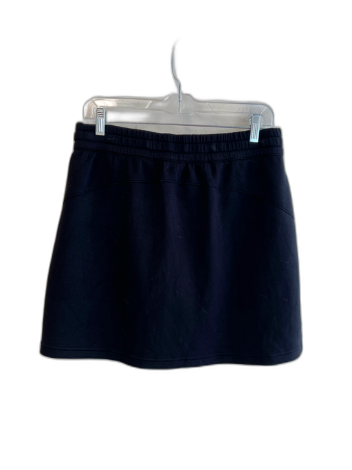 Spanx Size L Black Modal & Polyester Elastic & Drawstring Waist Shorts Skirt Black / L