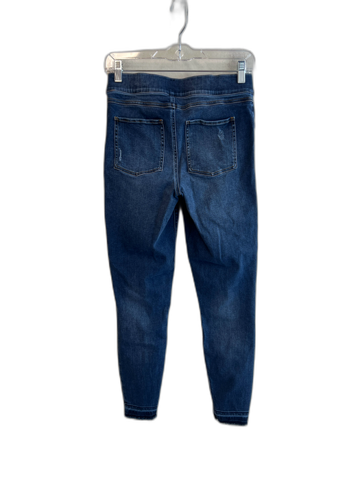 Spanx Size Medium Med Dark Wash Lyocell & Elastane Stretch Waist Skinny Jeans Med Dark Wash / Medium