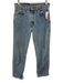 Levi Size 30 Medium Wash Cotton Denim Cuffed High Rise Straight Leg Jeans Medium Wash / 30