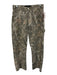 Abercrombie & Fitch Size 28 Beige & Gray Cotton High Rise Camo Baggy Pants Beige & Gray / 28