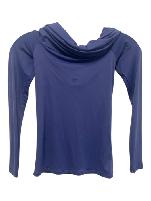 Wilfred Size M Purple Polyamide Blend Off Shoulder Rolled Long Sleeve Top Purple / M