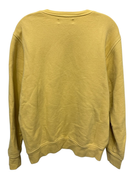 Imogene + Willie Size XL Butter Yellow Cotton Blend Long Sleeve Sweatshirt Butter Yellow / XL