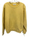 Imogene + Willie Size XL Butter Yellow Cotton Blend Long Sleeve Sweatshirt Butter Yellow / XL