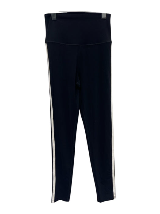 Splits 59 Size XS Black & White Polyester Side Stripe Legging Leggings Black & White / XS