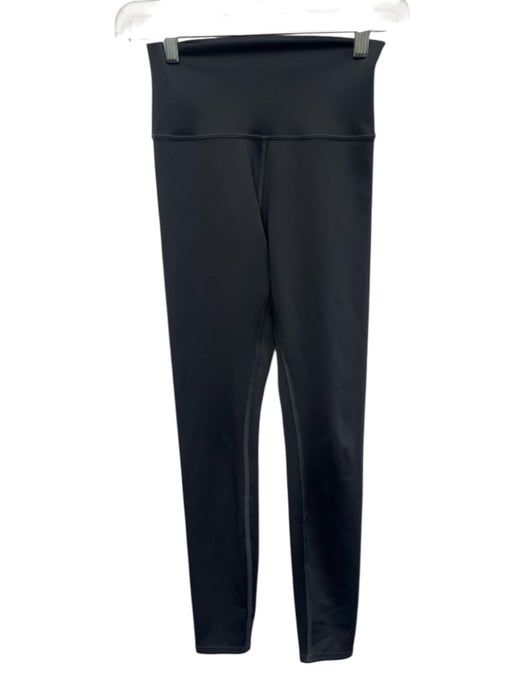 Alo Yoga Size XS Black Nylon High Rise Leggings Black / XS