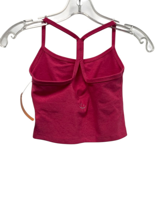 Beyond Yoga Size XS Bright Pink Polyester Heathered biker shorts Short Set Bright Pink / XS